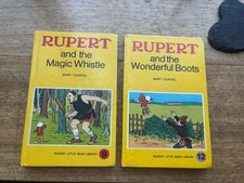 Vintage Rupert Bear Little Bear Library Books