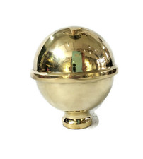 SPUN Brass BED KNOB 3.1/2"