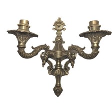 Spanish Brass Wall Sconce –