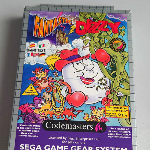 Fantastic dizzy game gear - dizzy,