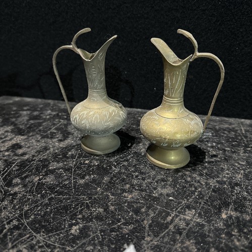 Vintage beautiful etched - x2,