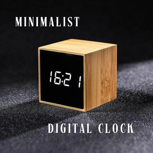 Minimalist real bamboo wood - minimalist,