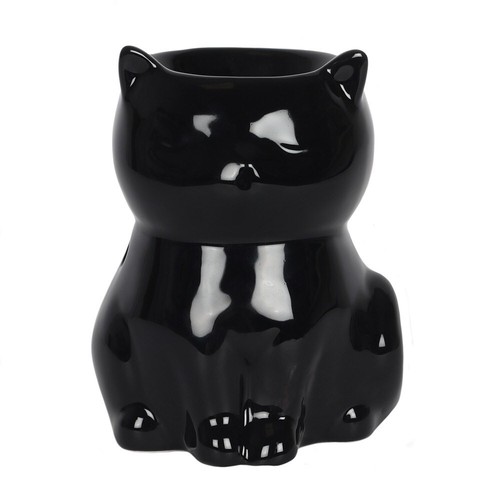 Black cat oil burner - cat,