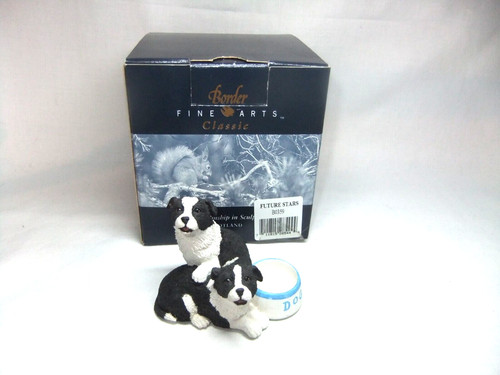 Border fine arts - border, dogs