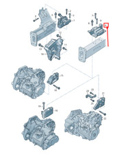 NEW VW TOURAN 5T LEFT GEARBOX