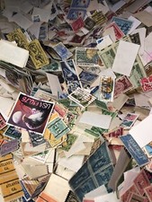 US stamp poundage kiloware lot