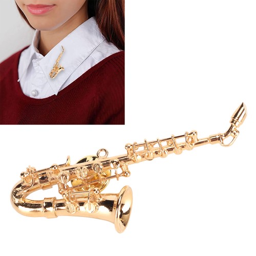 Musical instrument brooch - instrument,