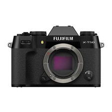 A - Fujifilm X-T50 Digital Mirrorless Camera Body - Black