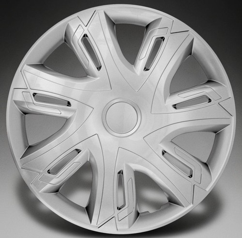 Silver wheel trims hub - 15",