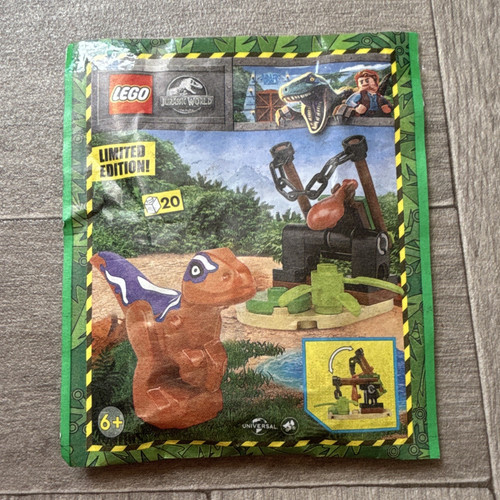 Lego jurassic world raptor - lego,