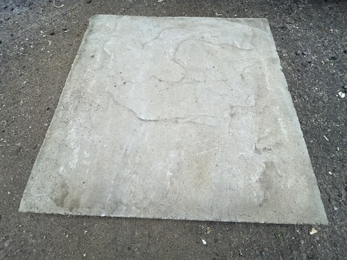 Buff riven concrete - riven,