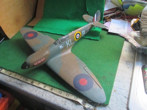 Kit built supermarine spitfire - built,