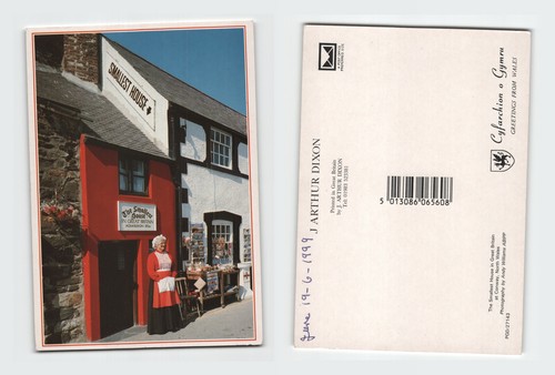 Vintage postcard the smallest - vintage,