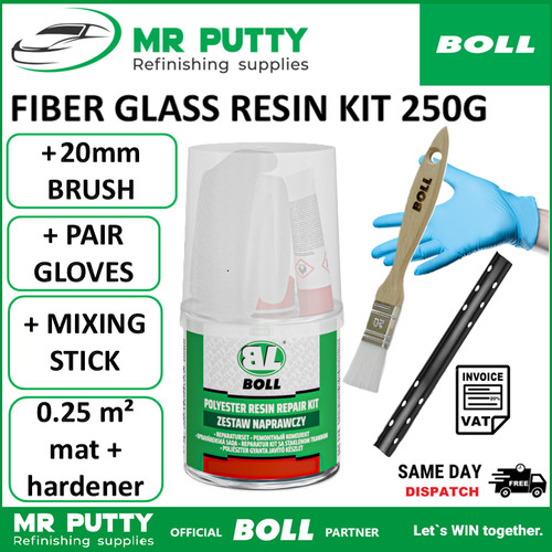 Boll fibre glass polyester - fibre,