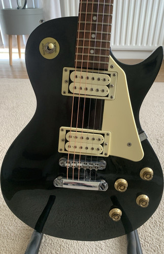 Encore electric guitar black - electric,