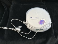 Sony D-E351 ESP Max Portable Silver CD Player Walkman