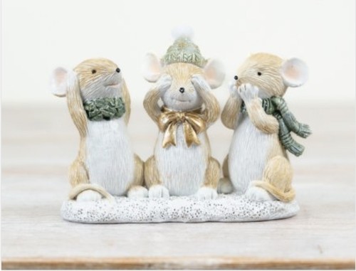 Hear see speak no evil - speak,