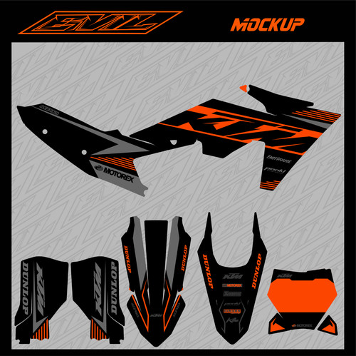 Graphics kit ktm - ktm, sxf