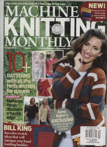 Machine knitting monthly - monthly, oct