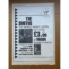 SMITHS THE WORLD WON'T LISTEN