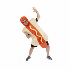 ADULTS HOT DOG COSTUME NOVELTY