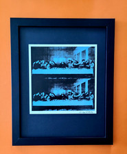 Andy Warhol " Last Supper "  Vintage Signed Print + Mounted & Framed