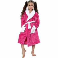 Kids Girls Pink Dressing Gown