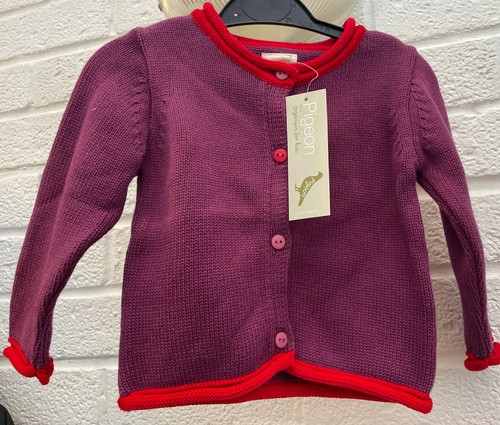 Pigeon organic cotton purple - cotton,