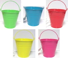 Set Of 5 Bright Small Metal