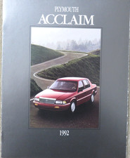 1992 Plymouth Acclaim Canada