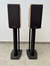Monitor Audio Bronze BX2 Bookshelf Speaker Including Mission Black Floor Stands