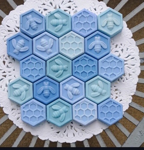 Honeycomb mini scented soaps - mini,