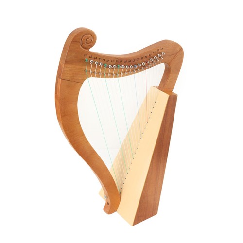 String lyre irish harp wood - 19,