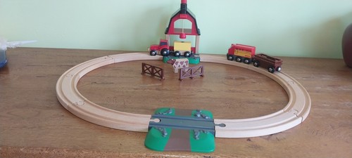 Brio world farm - farm, railway