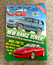 RANGE ROVER P38 PRE-LAUNCH -