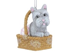 Gisela Graham Toto Dog In A Basket Wizard Of Oz - NEW