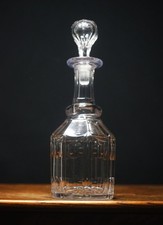 Vintage Clear Glass Decanter