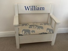Little Devon Chairs William Elephant Baby Bench