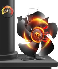 5 Blade Heat Powered Stove Top