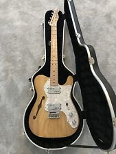 Fender Telecaster Thinline 72 Mexican Made. Ash Natural Finish