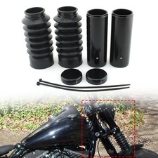 Full Fork Cover Boot Set Black