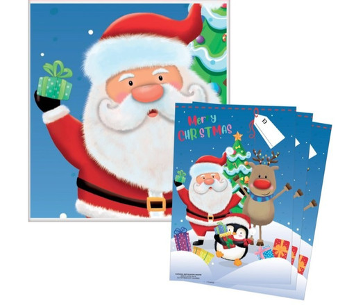 Christmas santa sacks gift bag - sacks,