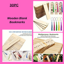 Wooden blank bookmarks diy - wooden,