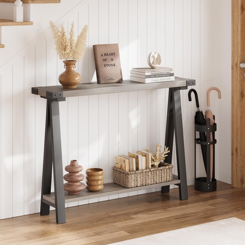 Farmhouse tier console - farmhouse, 2‑tier