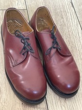 Made in England, original 80’s  Doc Marten Steel Toe Shoes In Size Men’s  UK8