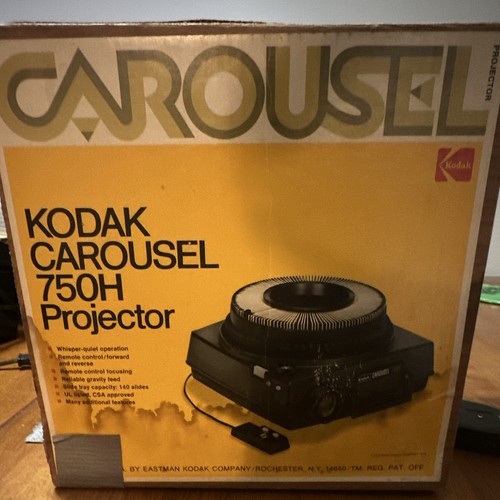 Kodak carousel 750h slide - kodak,