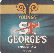 BEER MAT - YOUNGS BREWERY - ST