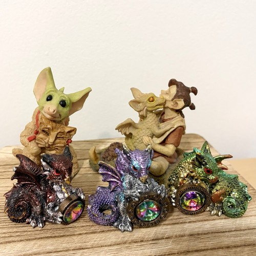 Dragon figurines vintage new - figurines,