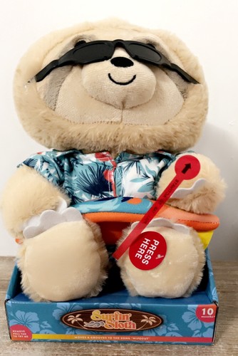 Surfin sloth teddy - surfin,