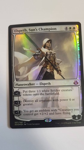 Mtg elspeth sun champion - sun's,